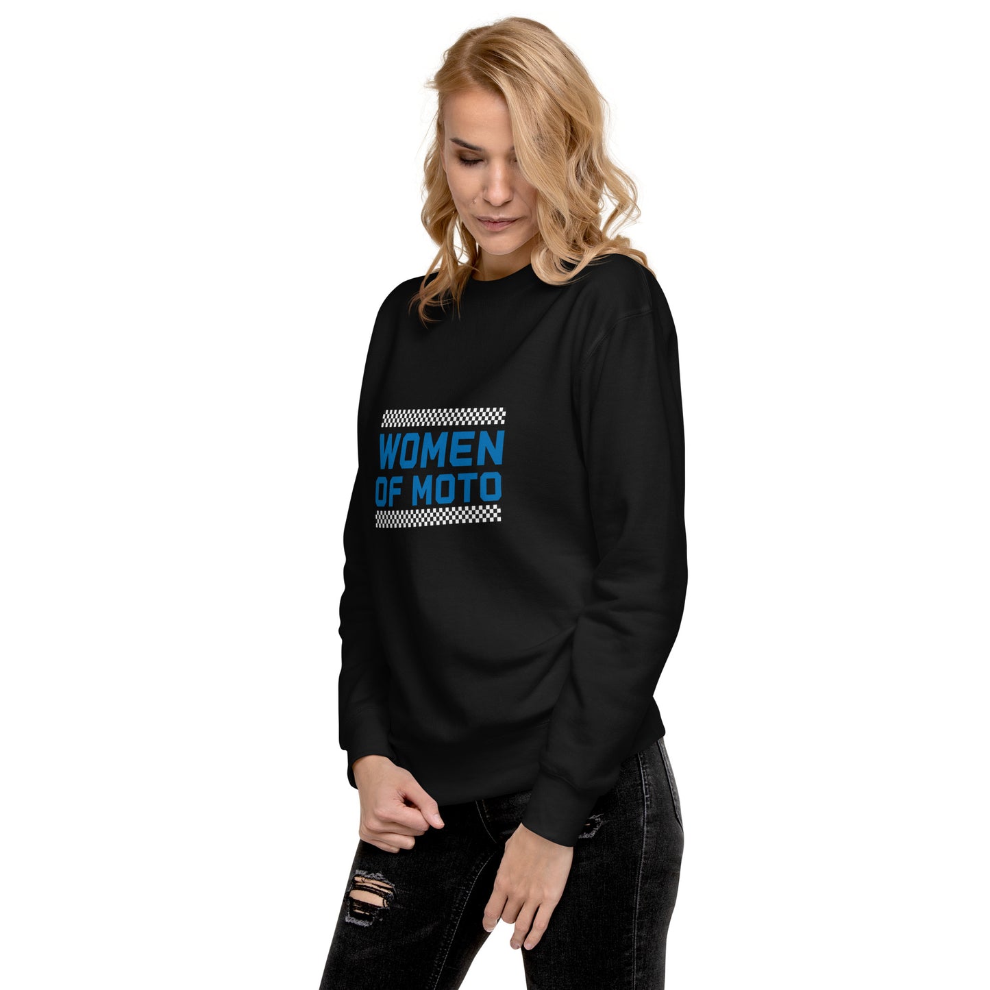 Women Of Moto Premium Sweatshirt