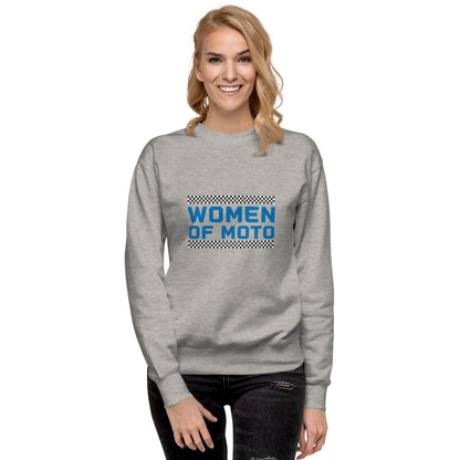 Women Of Moto Premium Sweatshirt