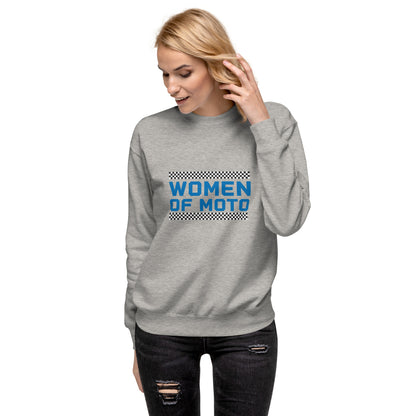 Women Of Moto Premium Sweatshirt