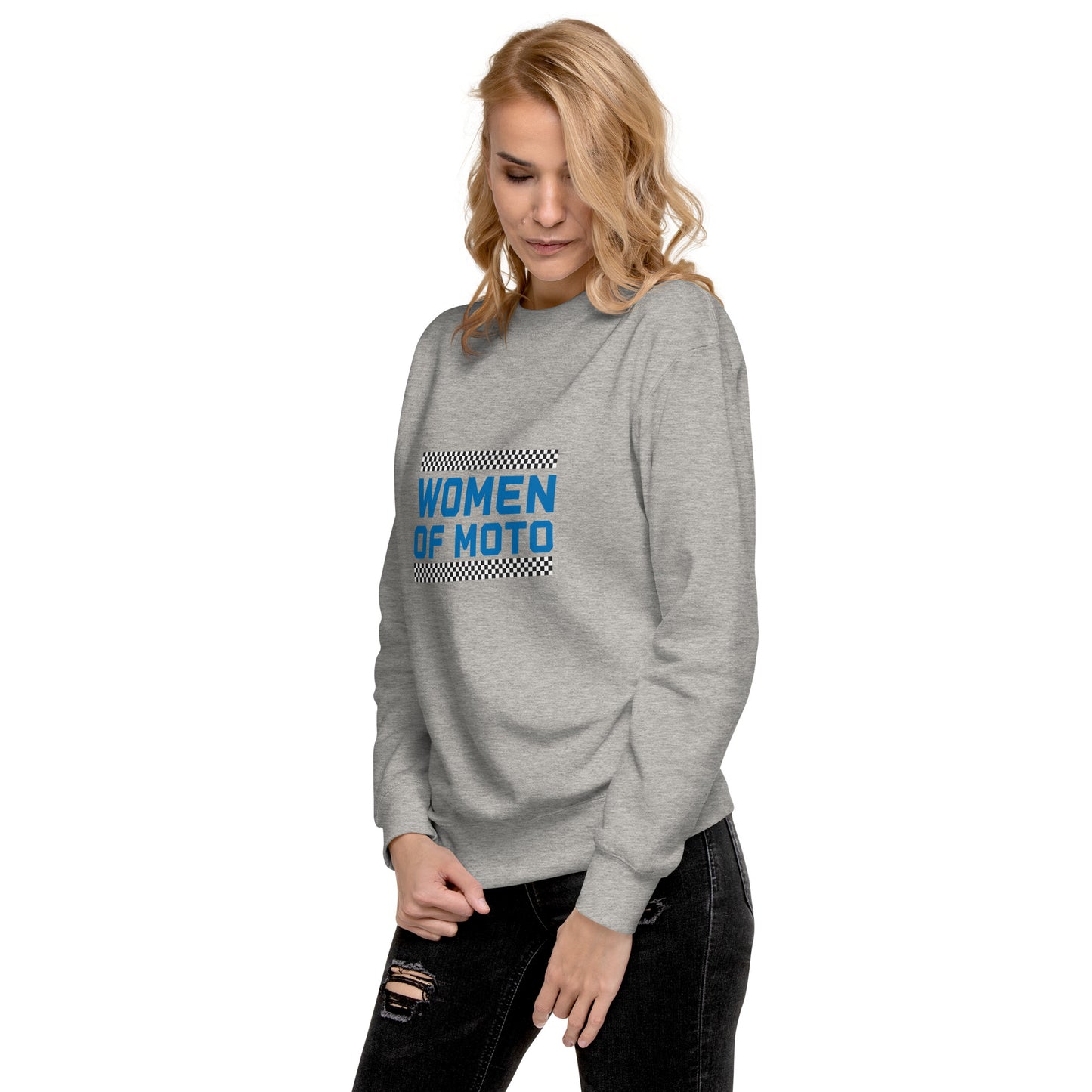 Women Of Moto Premium Sweatshirt