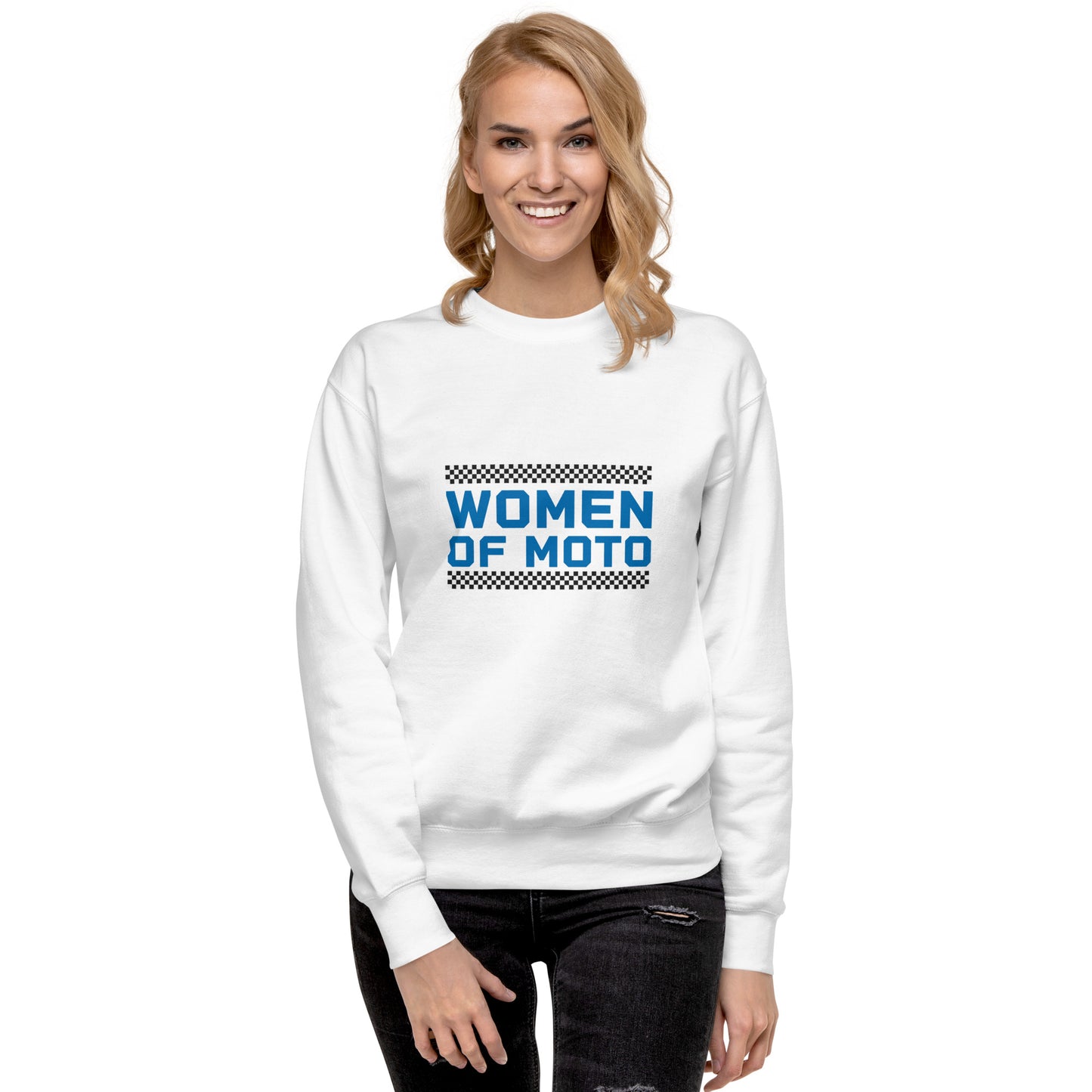 Women Of Moto Premium Sweatshirt