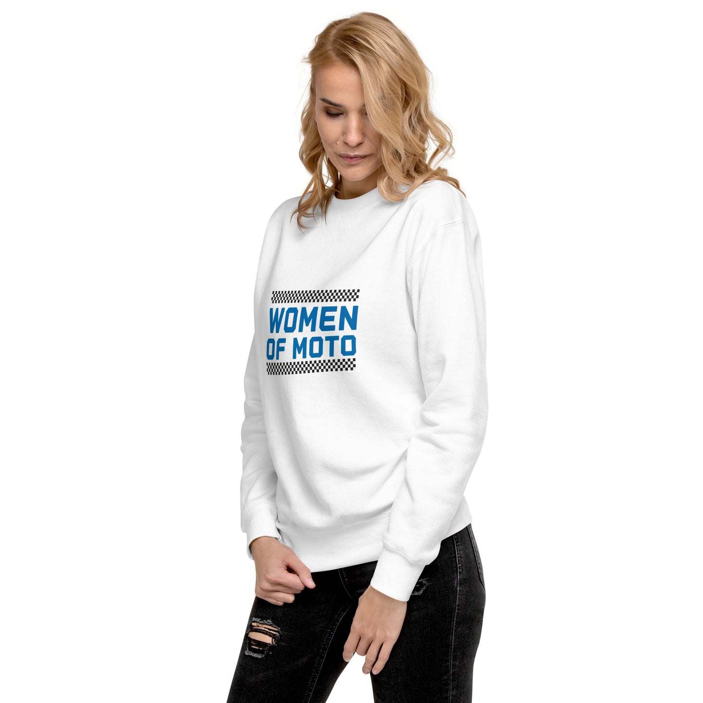 Women Of Moto Premium Sweatshirt