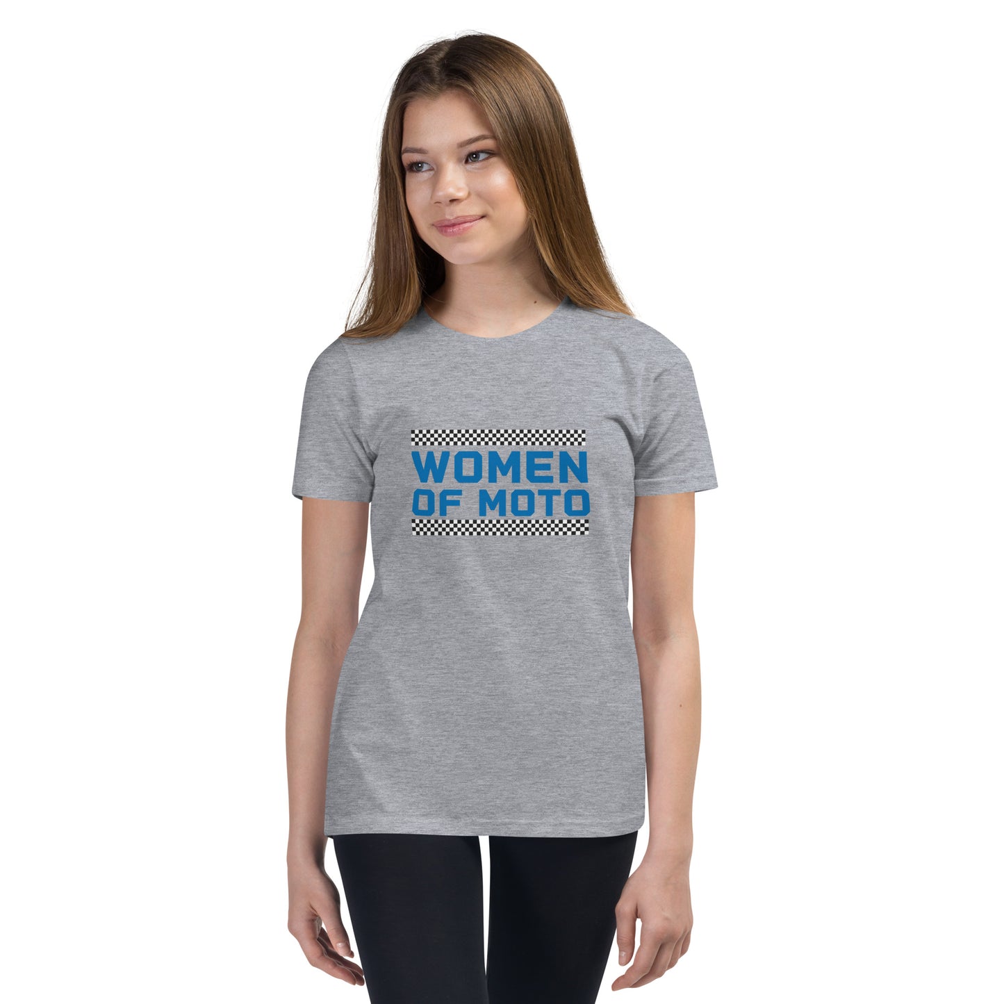 Women Of Moto Youth Short Sleeve T-Shirt