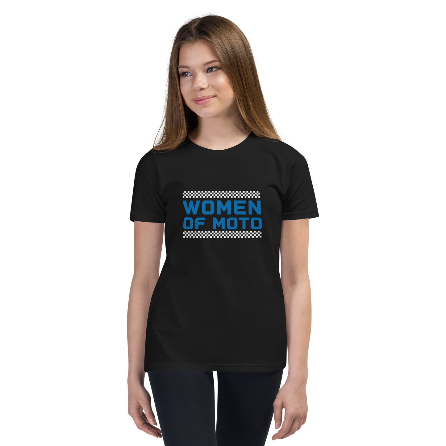 Women Of Moto Youth Short Sleeve T-Shirt