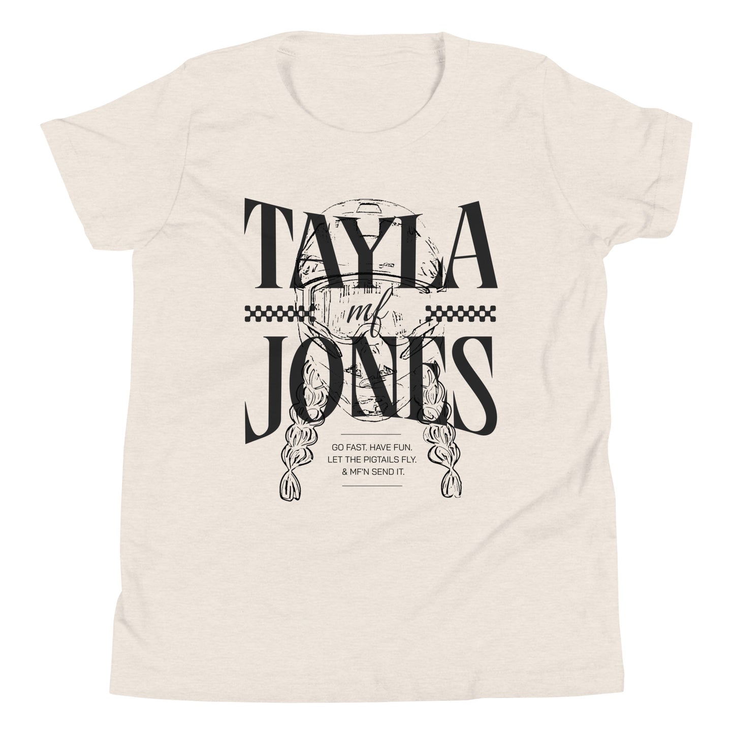 Youth TMFJ Pigtails Tee