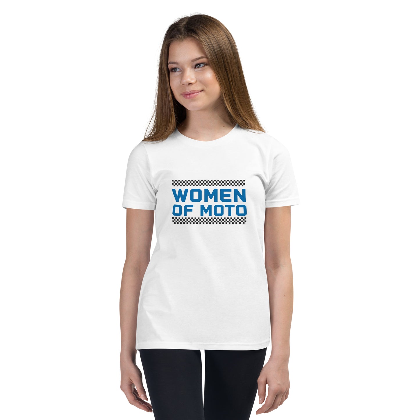 Women Of Moto Youth Short Sleeve T-Shirt